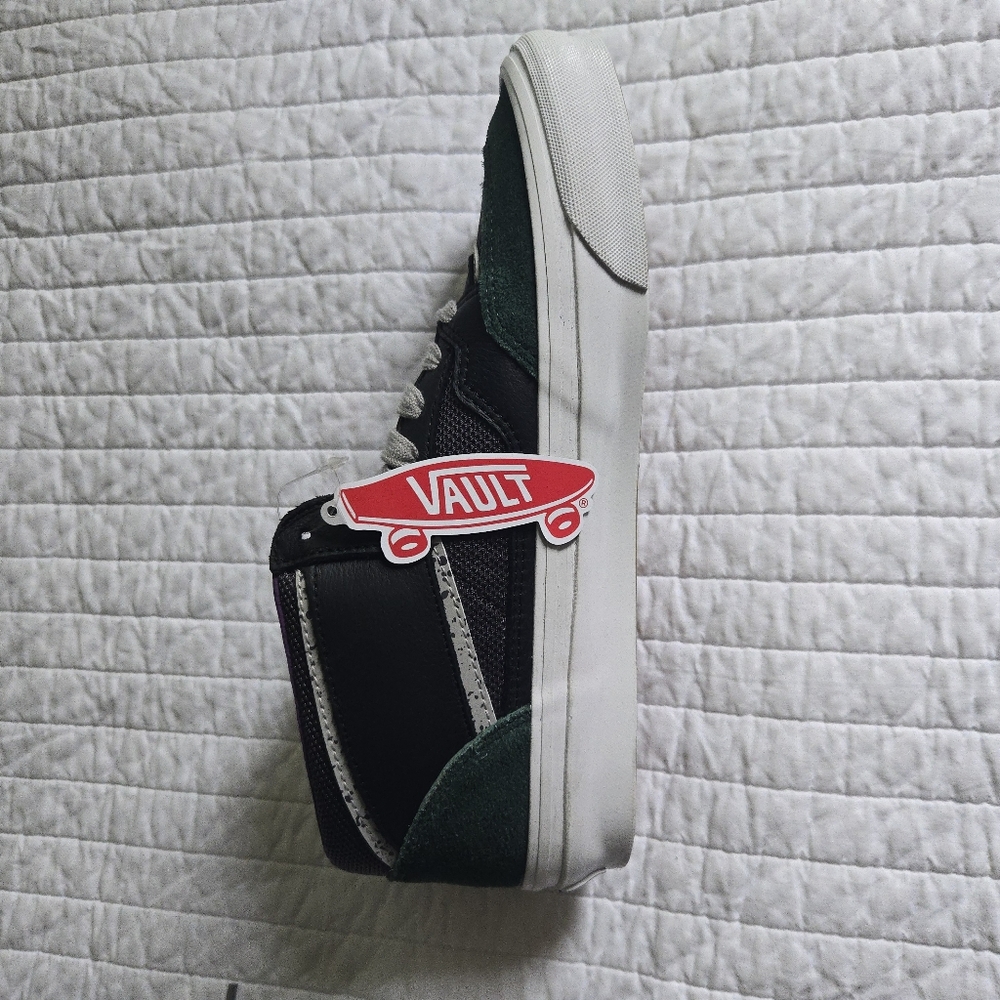 Vans Half Cab Vault Originals  Premiun Green And Purple Men 8.5 Skate 072025 - Picture 3 of 7
